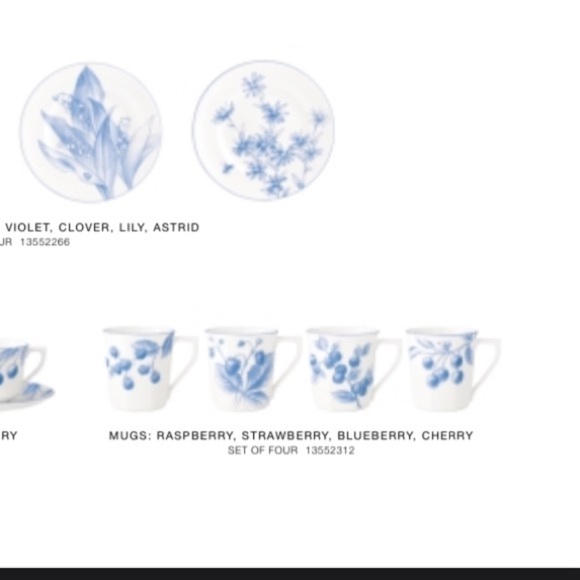 Tiffany & Co. Tiffany Nature 1996 Collection Blueberry Glass Mug - Picture 10 of 10